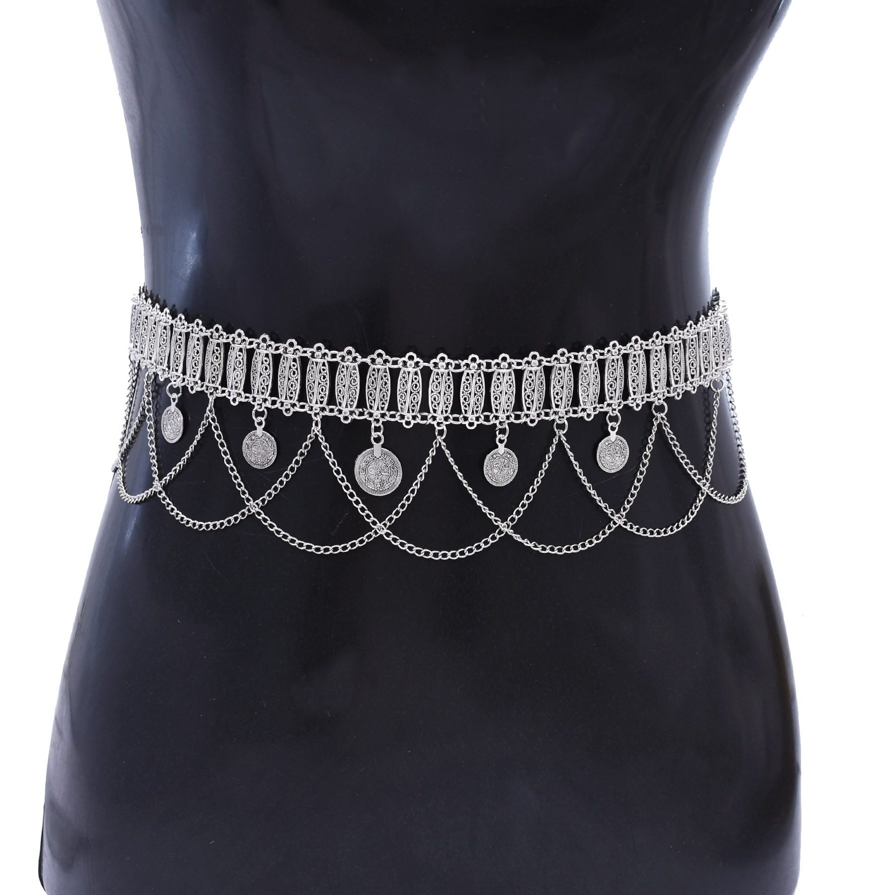 Niche Retro Design Silver Carv - Ethnic Fashion Co In review and price